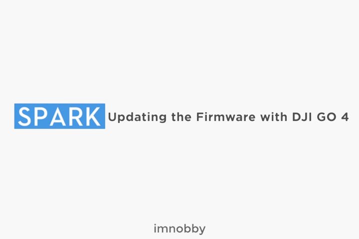 DJI Spark 固件更新 (13/12/2017)