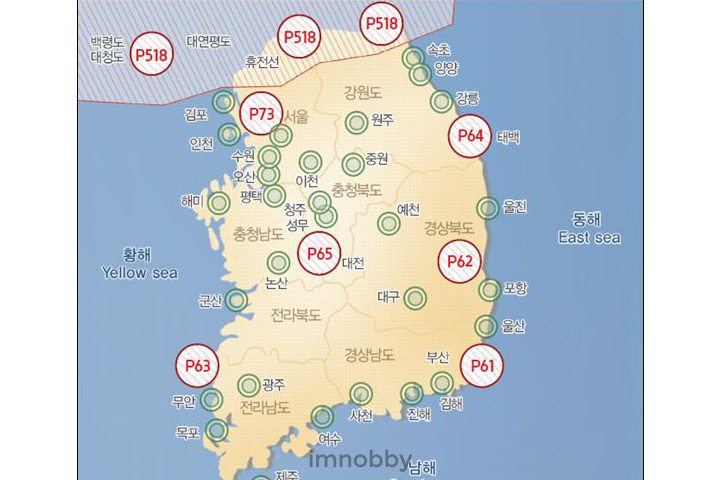 南韓官方提供禁飛區地圖 (www.molit.go.kr)