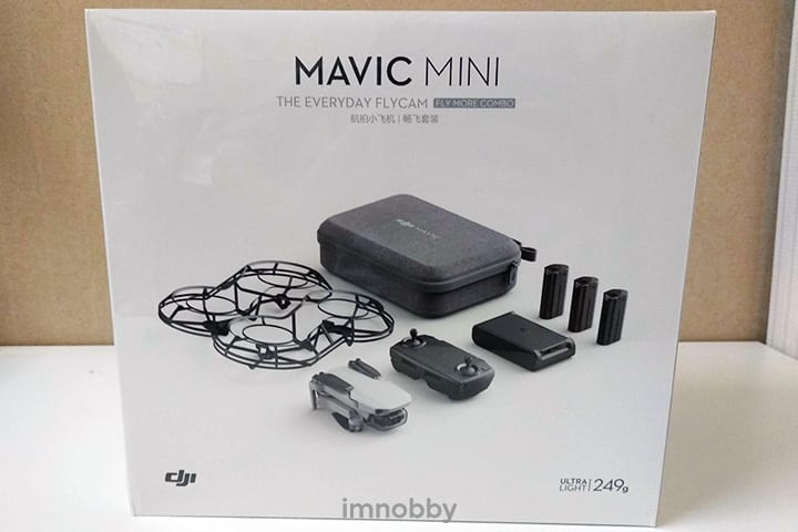 DJI Mavic Mini 全能套裝 Fly More Combo 包裝盒